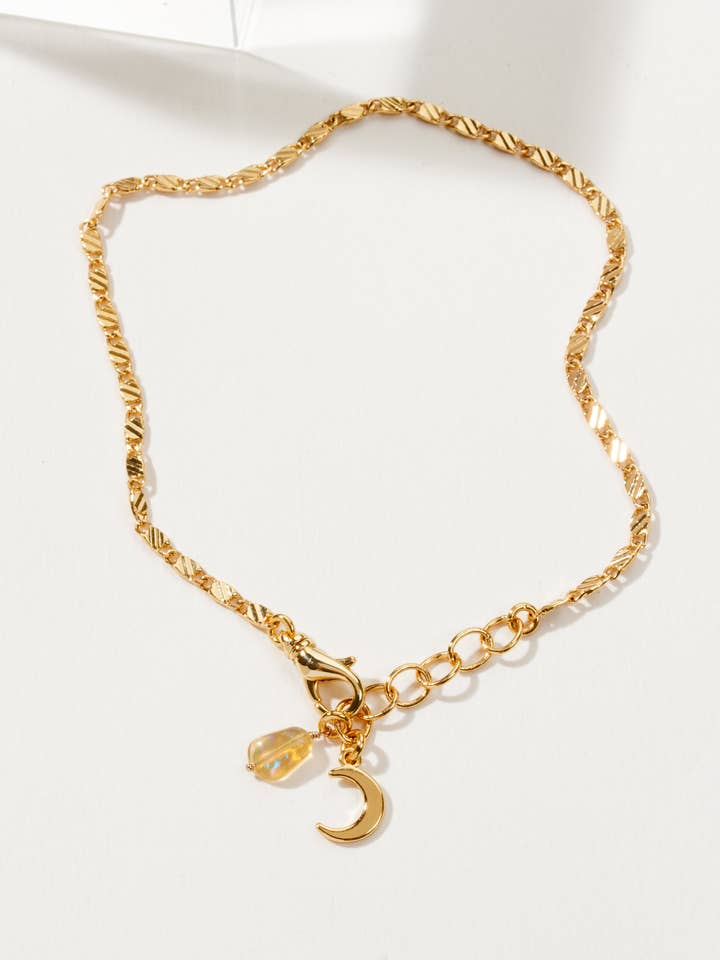 Opalescent Celestial Anklet for wholesale by Luna Norte