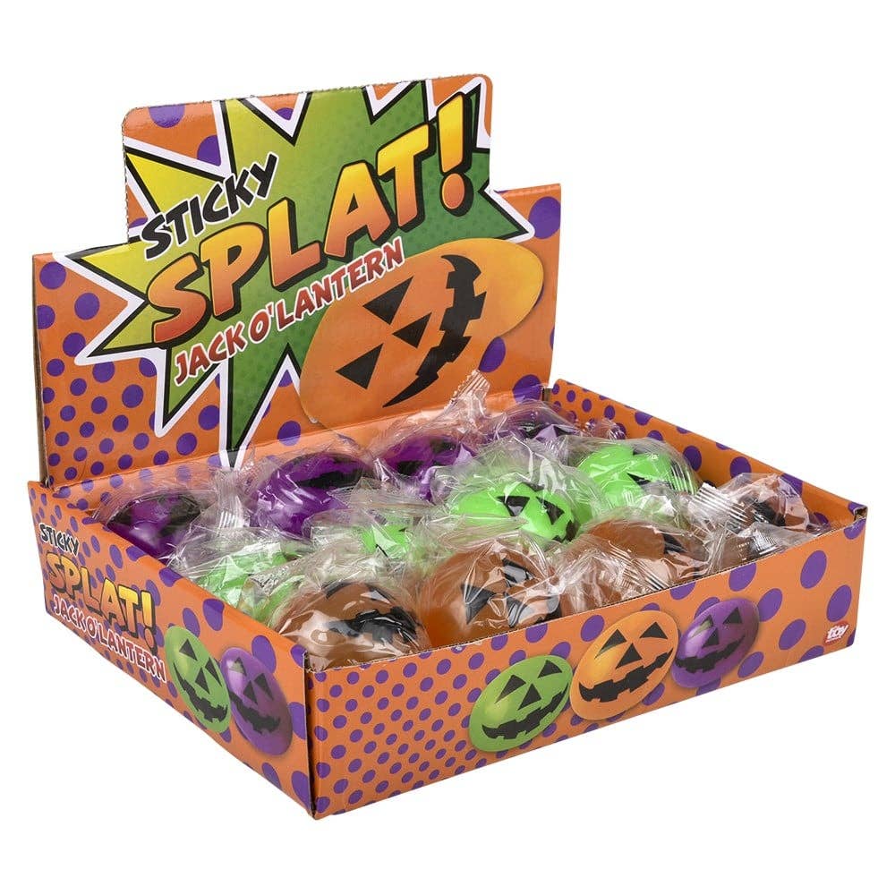 La Luna Bella - Toys - Wholesale Classic Toy - Kids - 2.25" SPLAT JACK-O-LANTERN LLB kids toys4