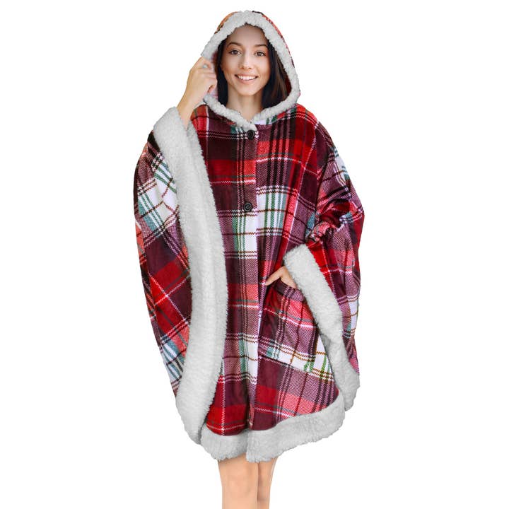 Wholesale hooded blanket for your store