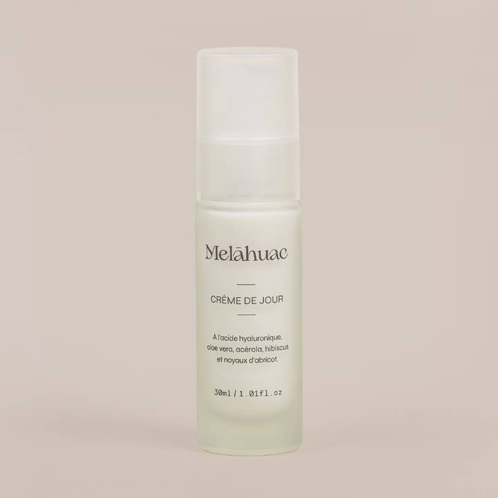 Crème de jour naturelle à l'aloès et à l'acide hyaluronique pour la vente par MELAHUAC