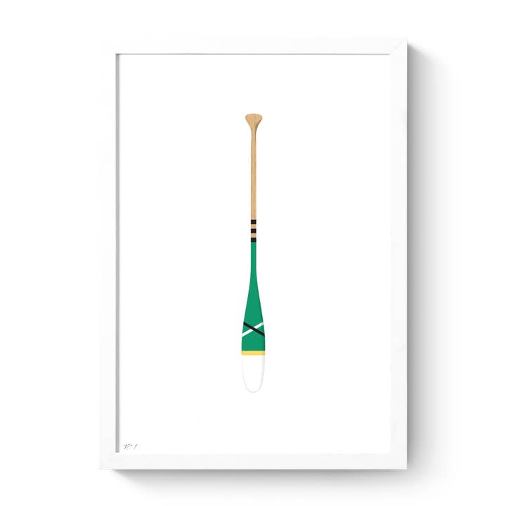 Paddle XIII "Rifleman" Art Print for wholesale by Roo Kee Roo