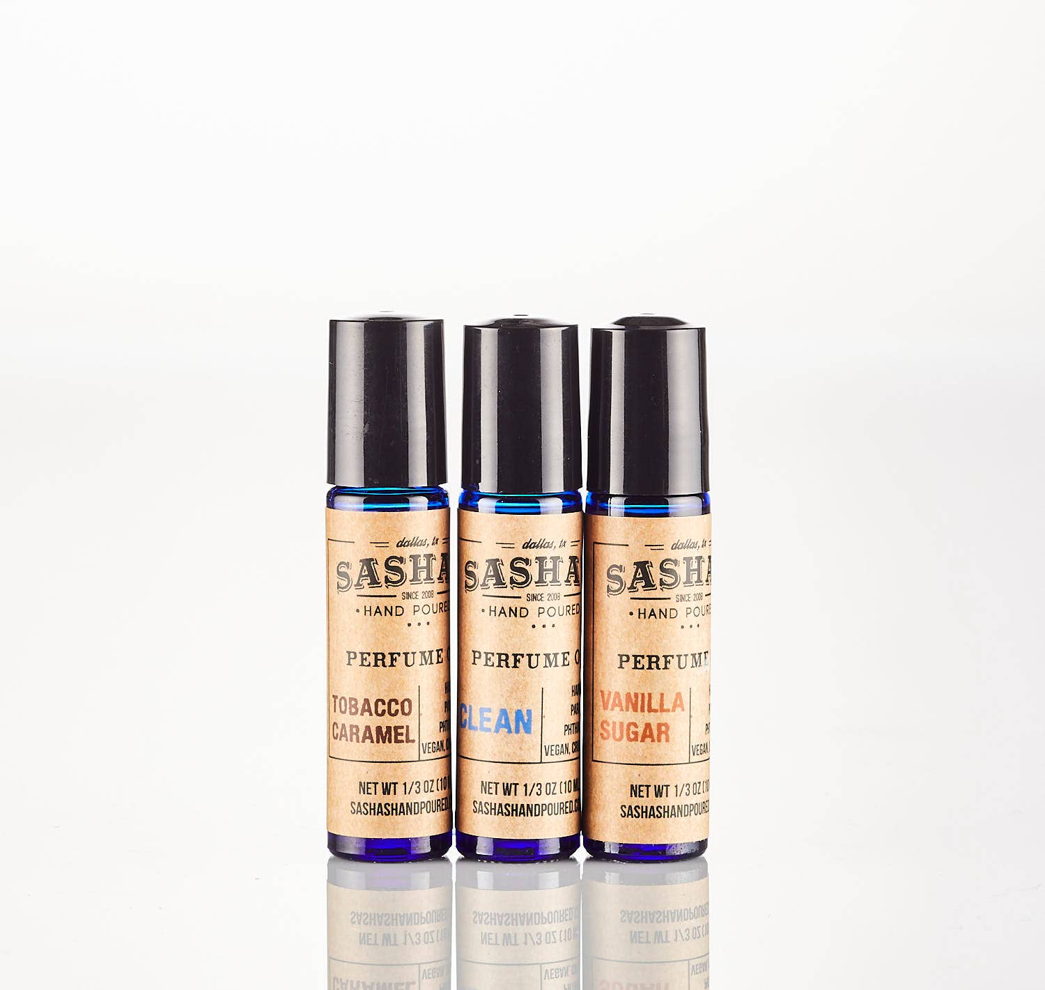 Sasha's Hand Poured Bath and Body - Wholesale Roll-On Fragrance - Perfume Oil Rollerball Bottle 1/3 oz7