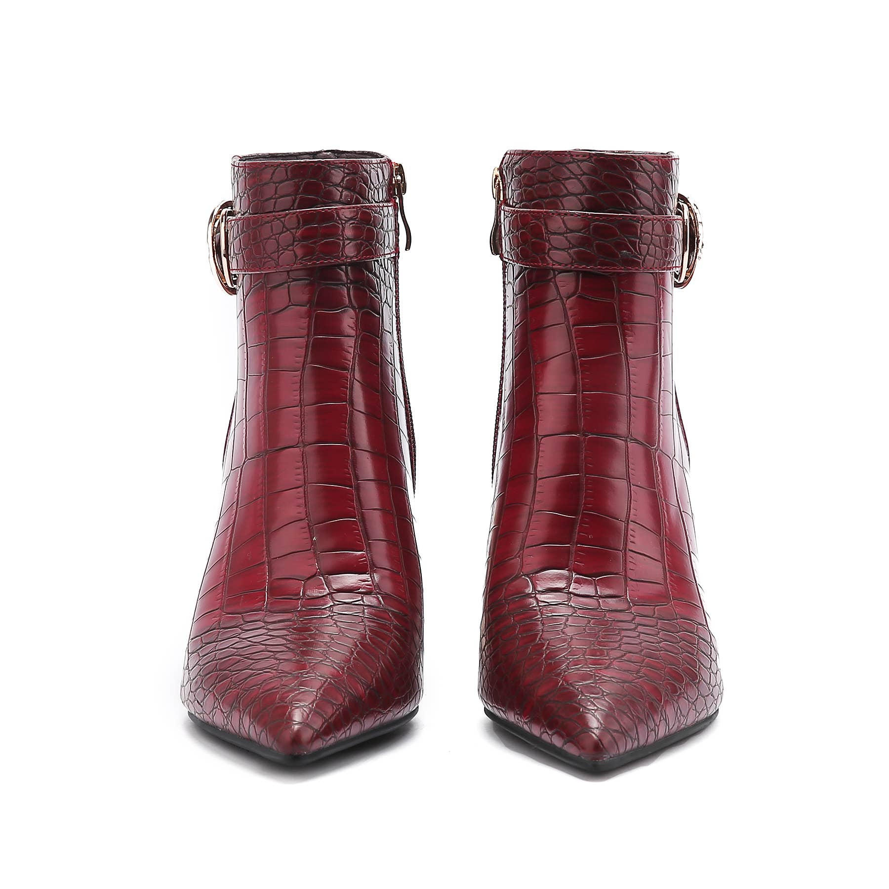 LADY COUTURE - Vendita all'ingrosso Stivaletti - Donna - Stivaletto con tacco in metallo e stampa Groovy Croco4