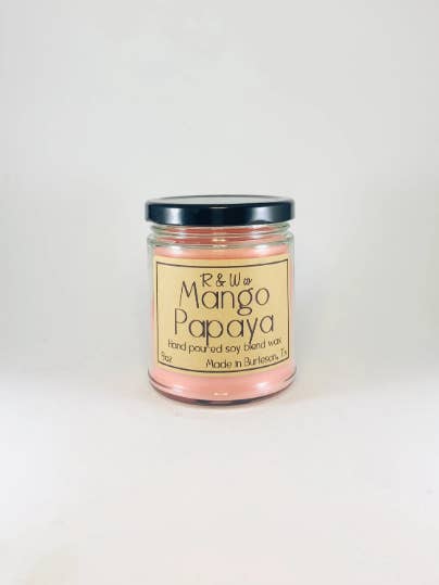 Candele Mango Papaya per la vendita all'ingrosso da parte di R&W Company LLC