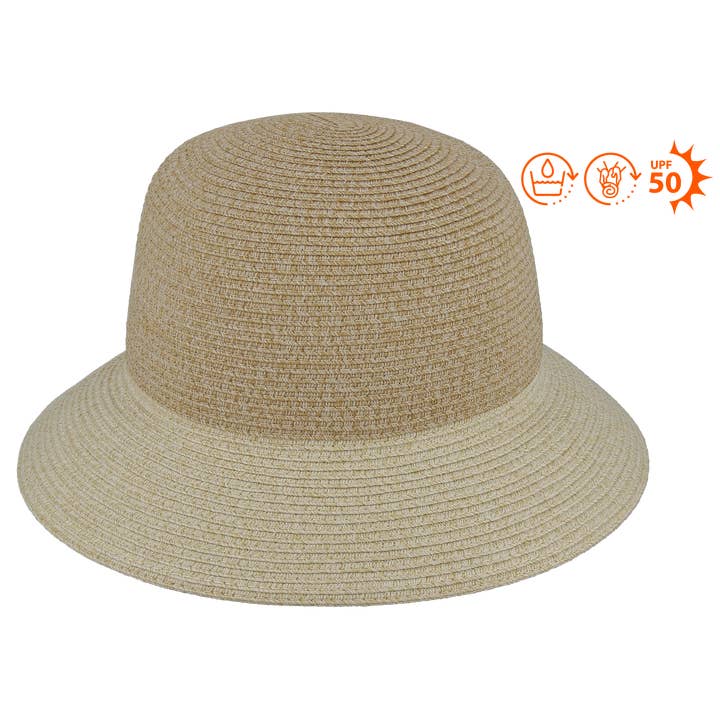 CAPPELLO ARROTOLABILE LAVABILE SPF50 - 2ES438 per la vendita all'ingrosso da parte di M BY FLECHET - ESSENTIALS - ALP1