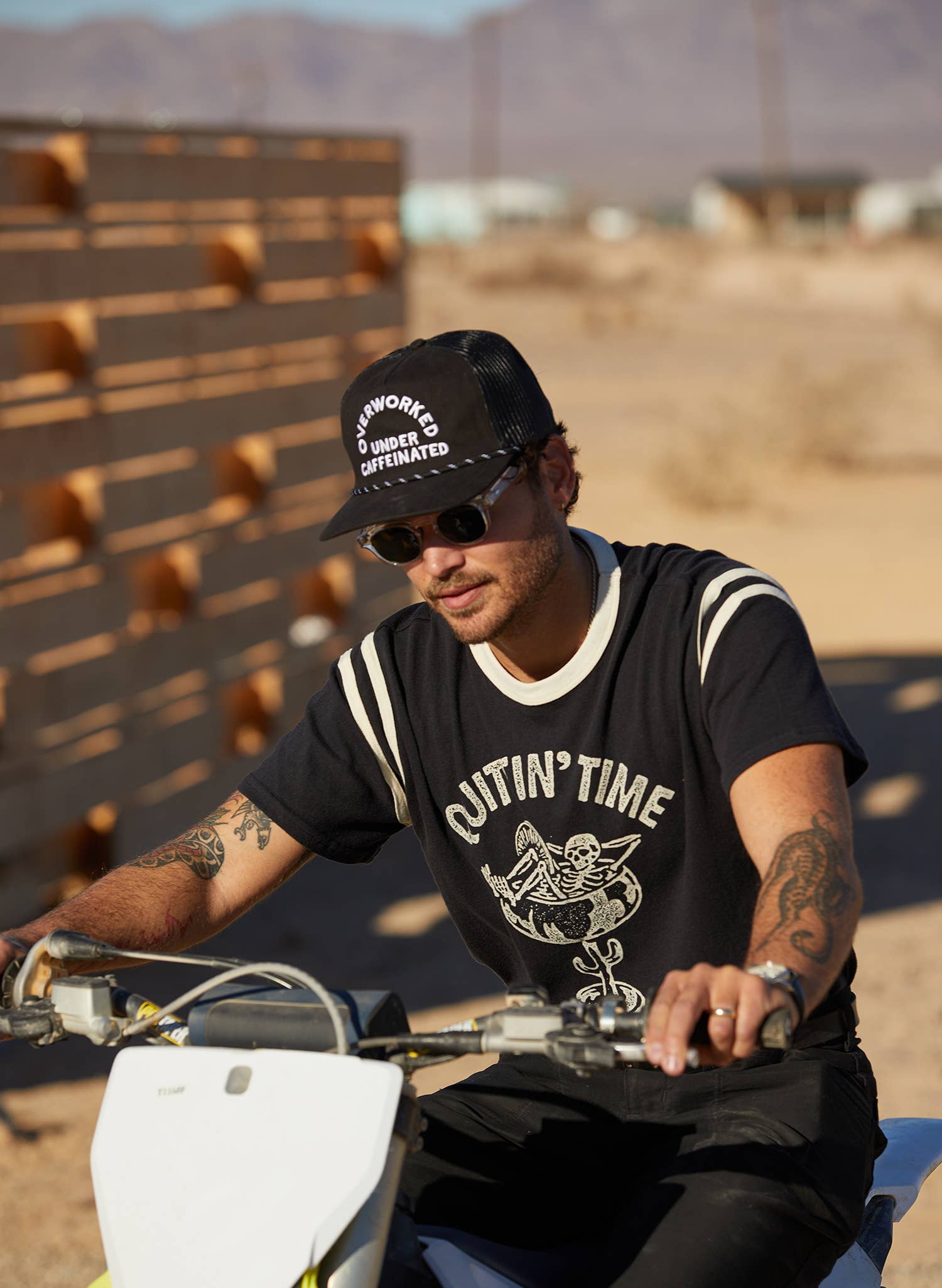 Pyknic - Wholesale Trucker Hat - Unisex - Overworked Under Caffeinated Hat5