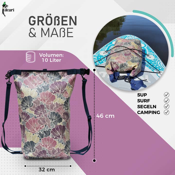 Ikuri - Wholesale Crossbody Bag - Women's - Drybag SUP Surf Veranillo