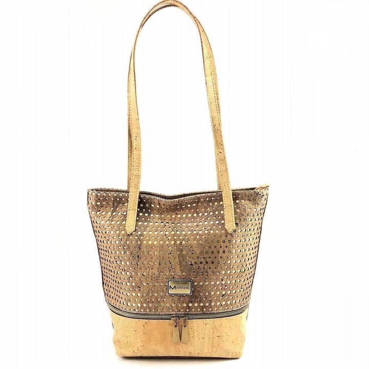 Cork Tote Bag and Vegan Shoulder Bag Taco Tivoli for wholesale by Moddanio Cork