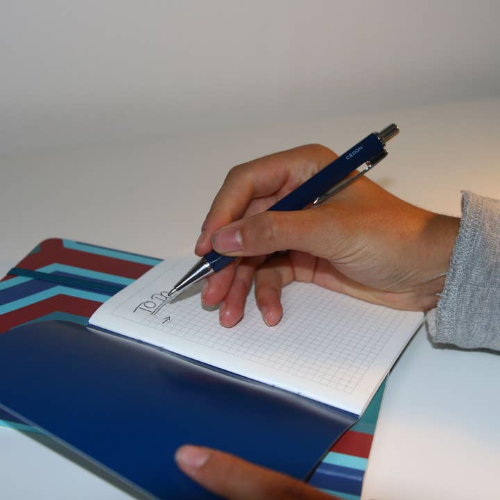 Bolígrafo Brillante Azul Oscuro para venta al por mayor de CEDON