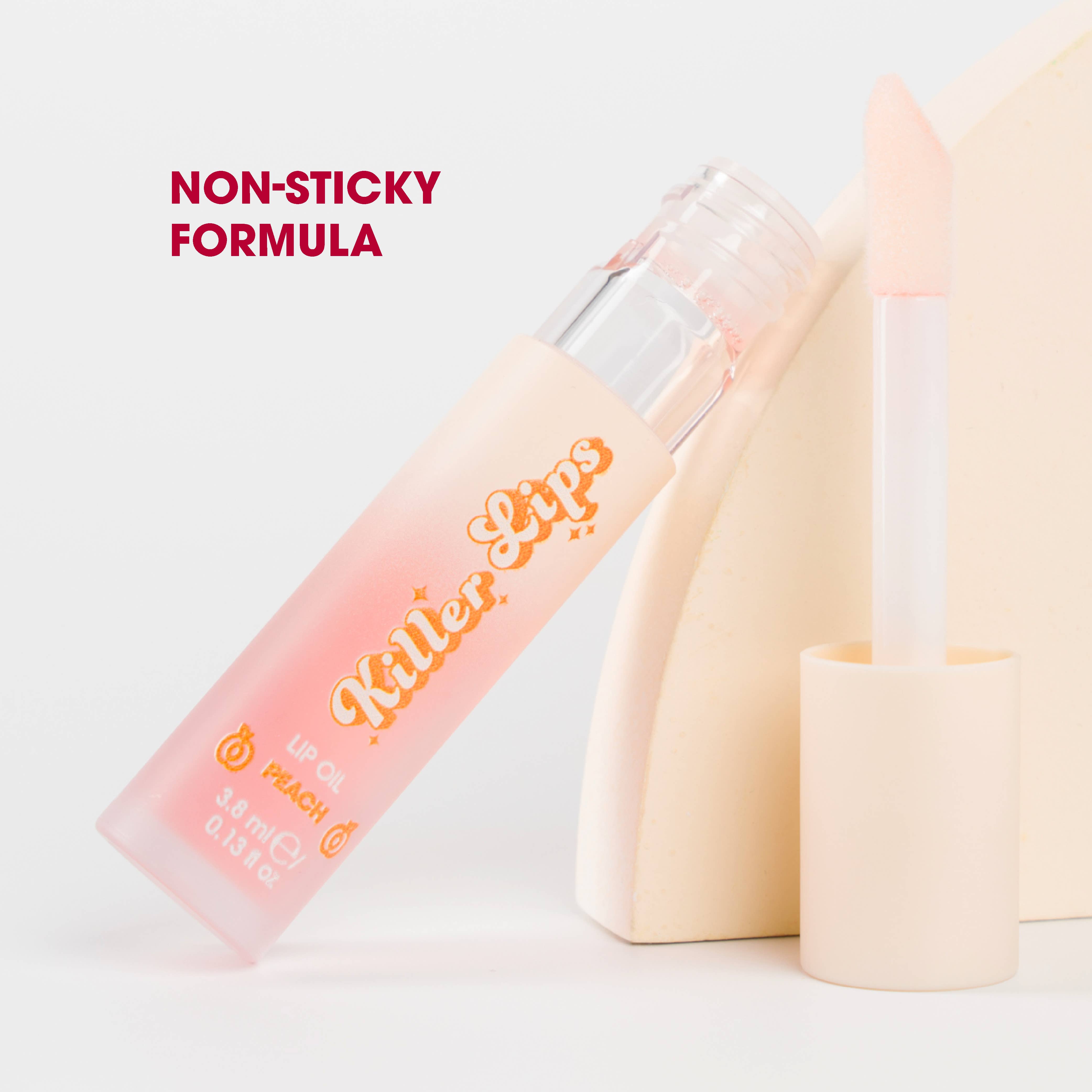 Soinvogue – wholesale Lip-gloss – Killer Lips Super Juicy Lip Oil - Peach 3.8ml4