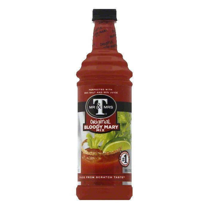 KeHE Distributors, LLC - Vente Mélange/sirop pour cocktails - Mélange Bloody Mary M. & Mme T, 33,8 OZ0