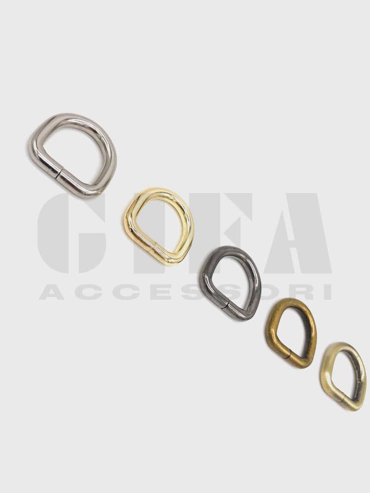 Gifa Accessori - Wholesale Craft Supplies - Half rings in iron thickness 5 mm various sizes0