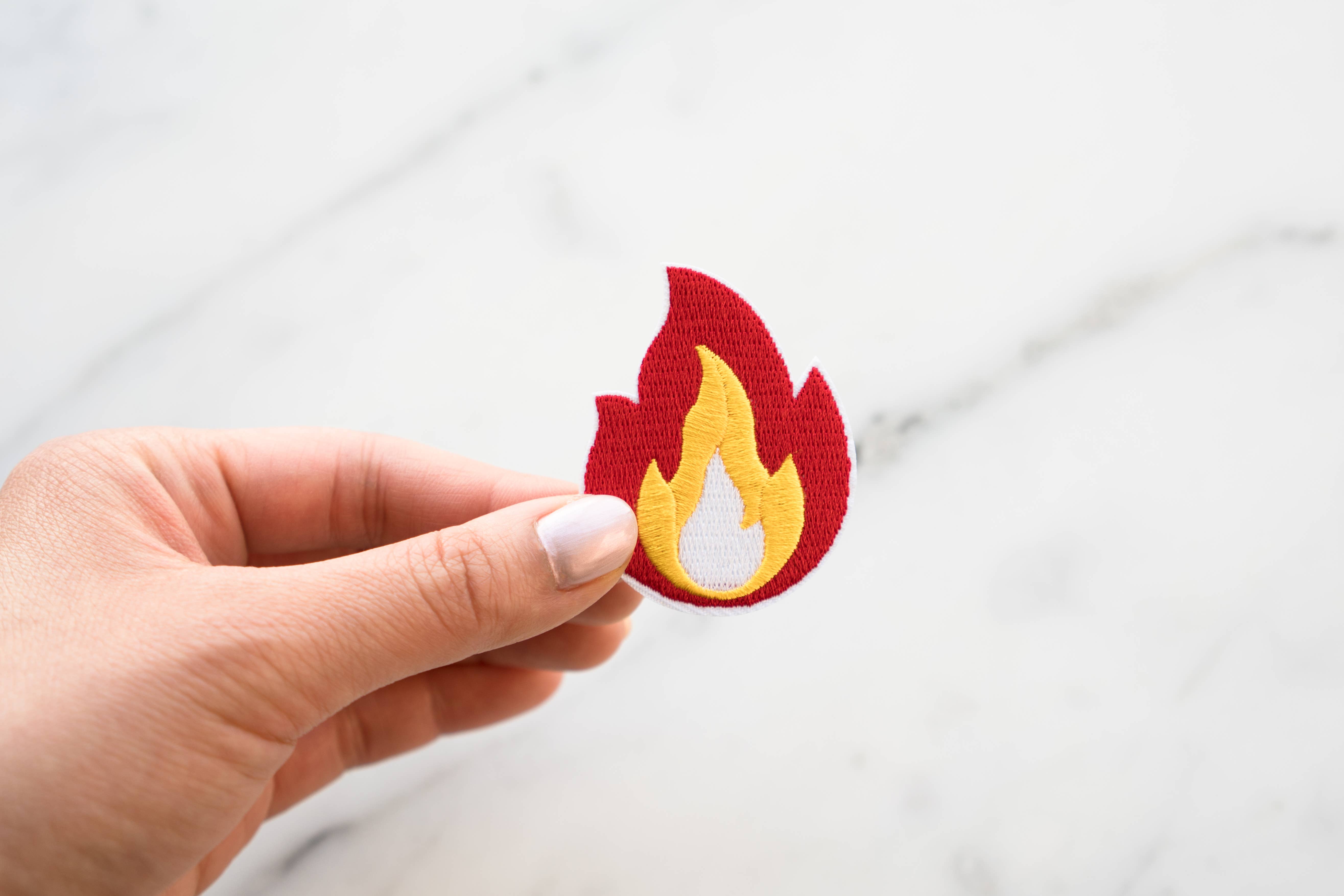 Multi Flame Patch for wholesale on Faire1