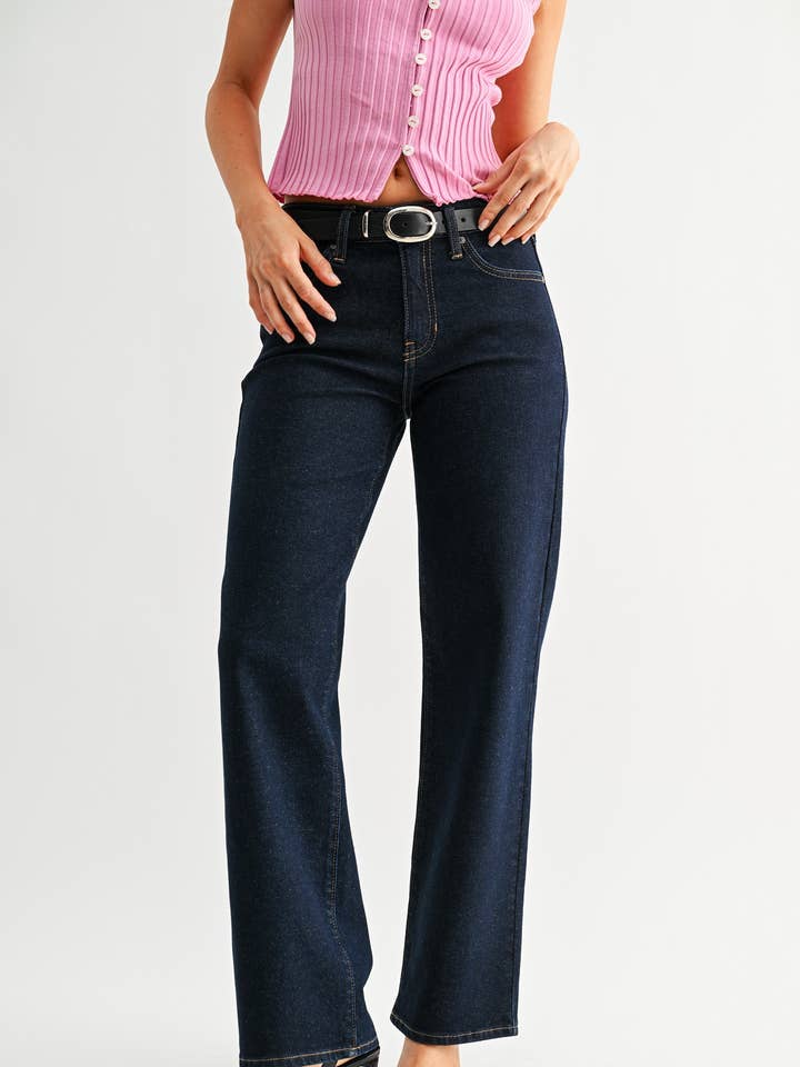 DP859 - SUP - Loose Low Rise Stretch Straight for wholesale by JBD