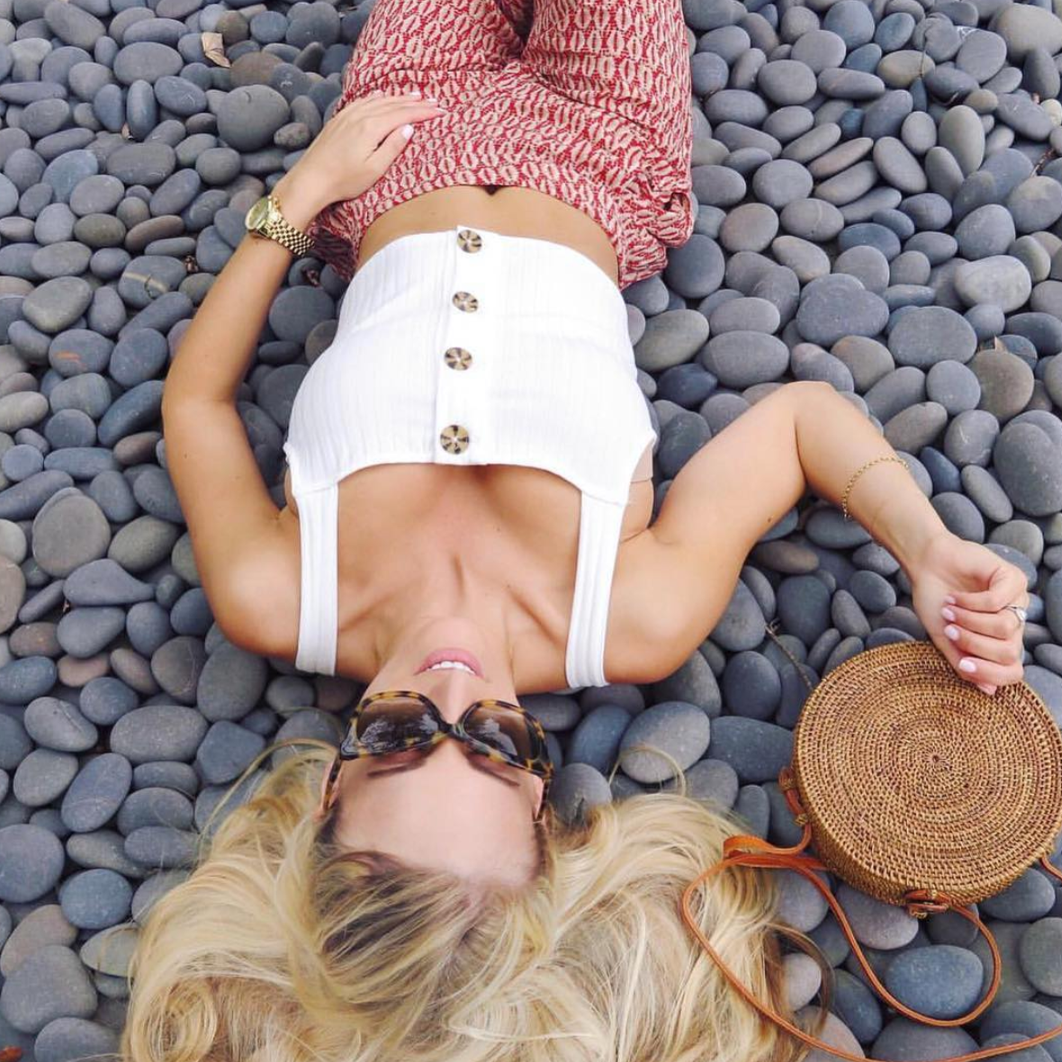 POPPY + SAGE - Wholesale Crossbody Bag - Women's - Camilla Round Rattan Bag - Natural8