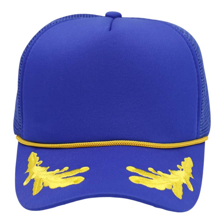 Casquette Trucker en Mousse à Cinq Panneaux Captain HA1420 (3PC) pour la vente par TAPA fashion