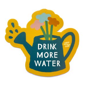 Drink More Water Vinyl Sticker