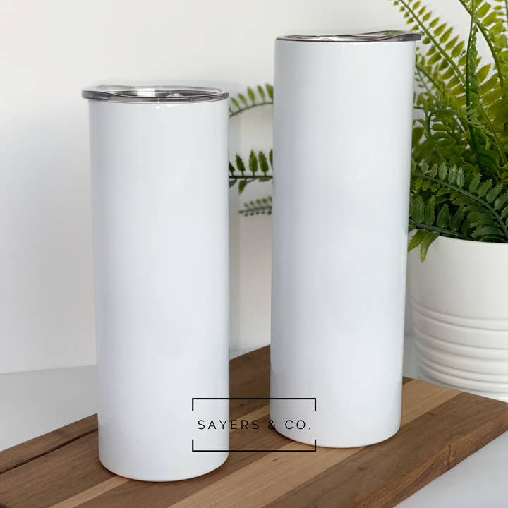 Sayers & Co. - Wholesale Insulated Mug/Tumbler - Insulated Sublimation Tumblers with Straw - Home - 20 & 30oz