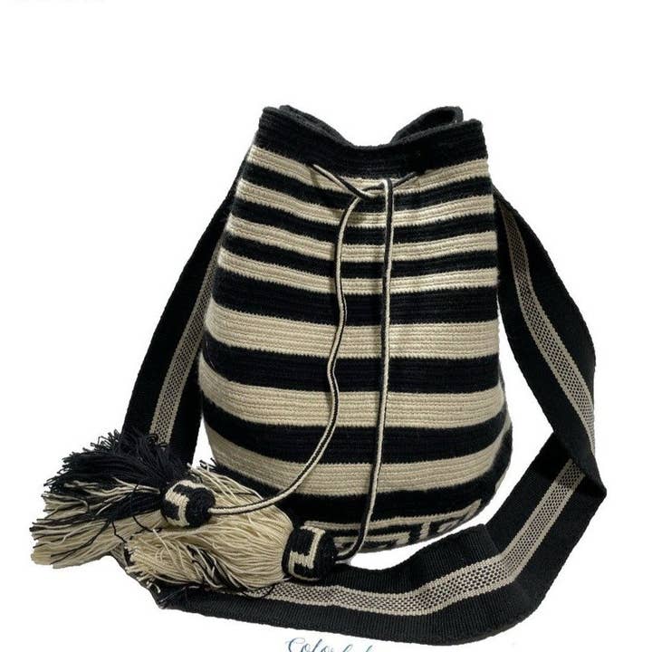 Colorful 4U - Vendita all'ingrosso Borsa a tracolla - Donna - Borse uncinetto a righe | Special Edition7