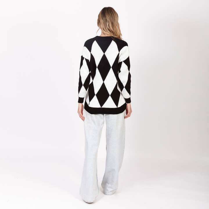 SOHUMAN - Wholesale Sweatshirt - Women's - Sudadera de ajedrez2