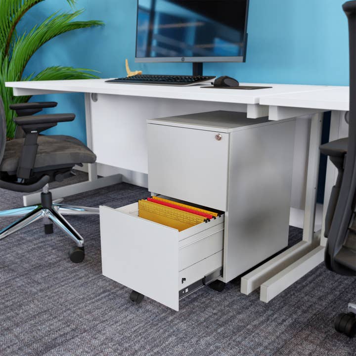 CEHA USA - Wholesale Cabinet - Ceha 2 Drawer Mobile File Cabinet with Lock