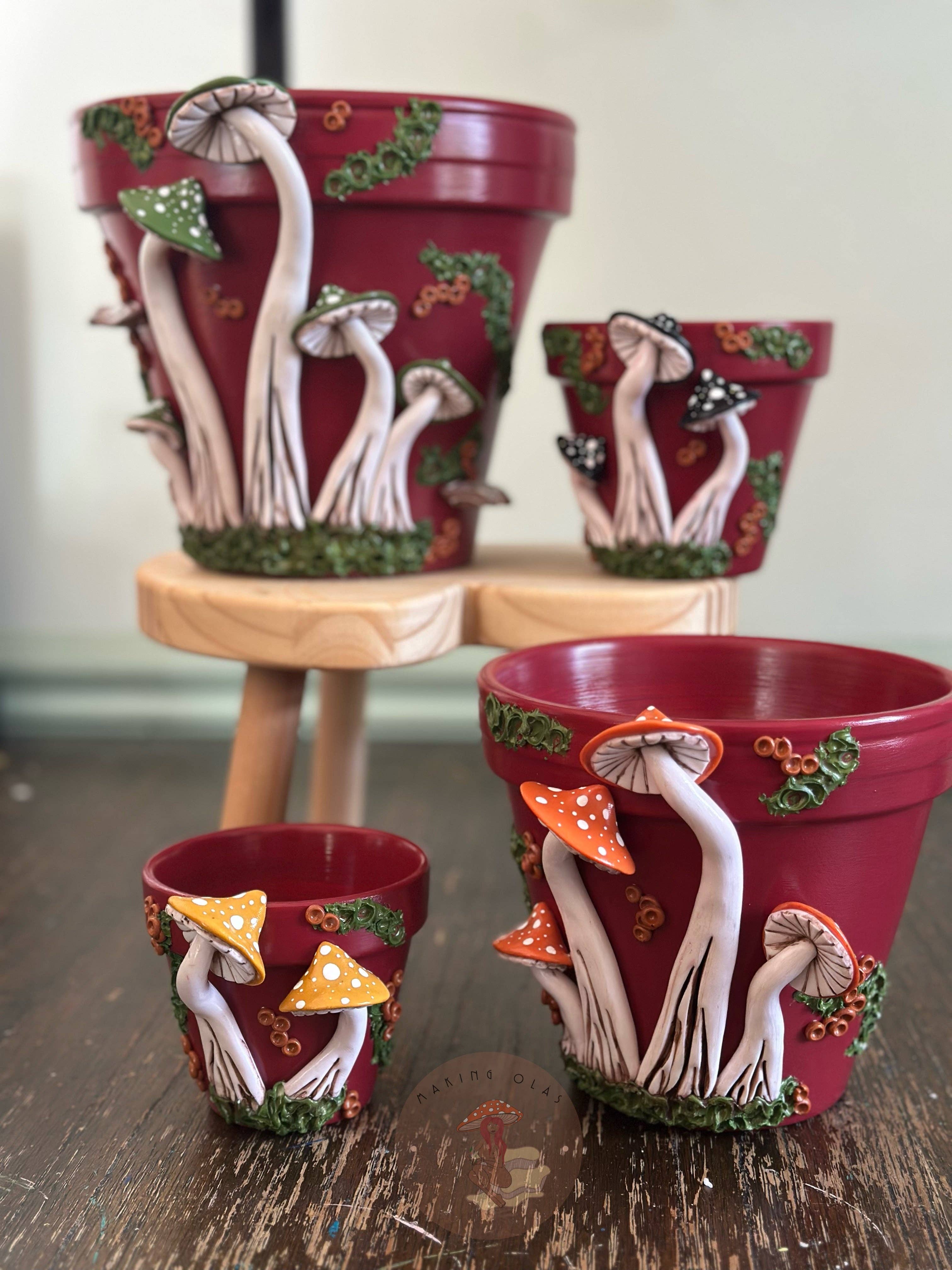 Making Olás – Engroshandel Plantekrukke – Plantekrukker | Svampe - Fremstilles efter bestilling3