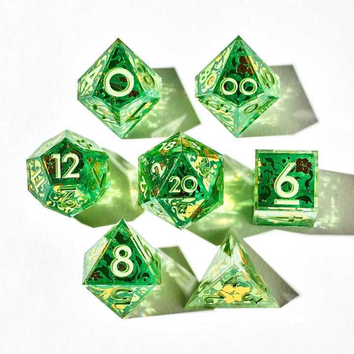Dispel Dice - Wholesale Dice - Druid Circle 7-Piece Iconic Dice Set