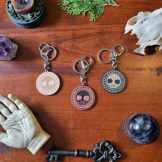Llavero Árbol de la Vida para venta al por mayor de Yiska Designs