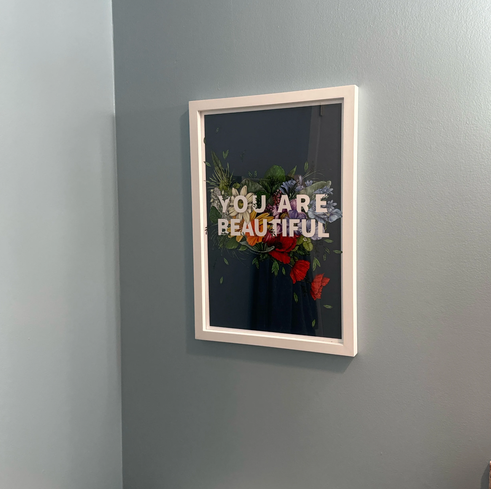 Transpainter - Wholesale Art Print - You Are Beautiful Art Print | Self Love Poster3