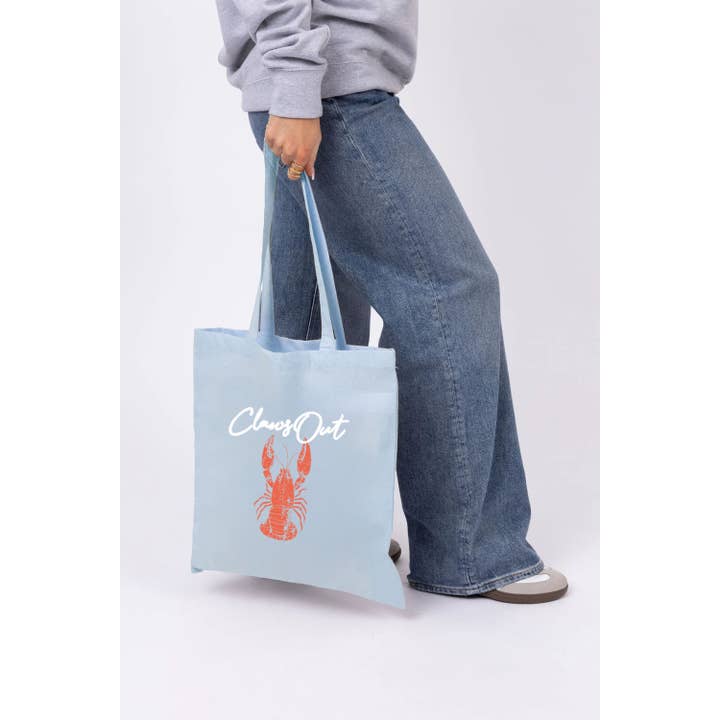 Missi Clothing - Wholesale Tote bag – Women's - Claws Out Printed Cotton Long Handle Canvas Bag (Custom Pack)4