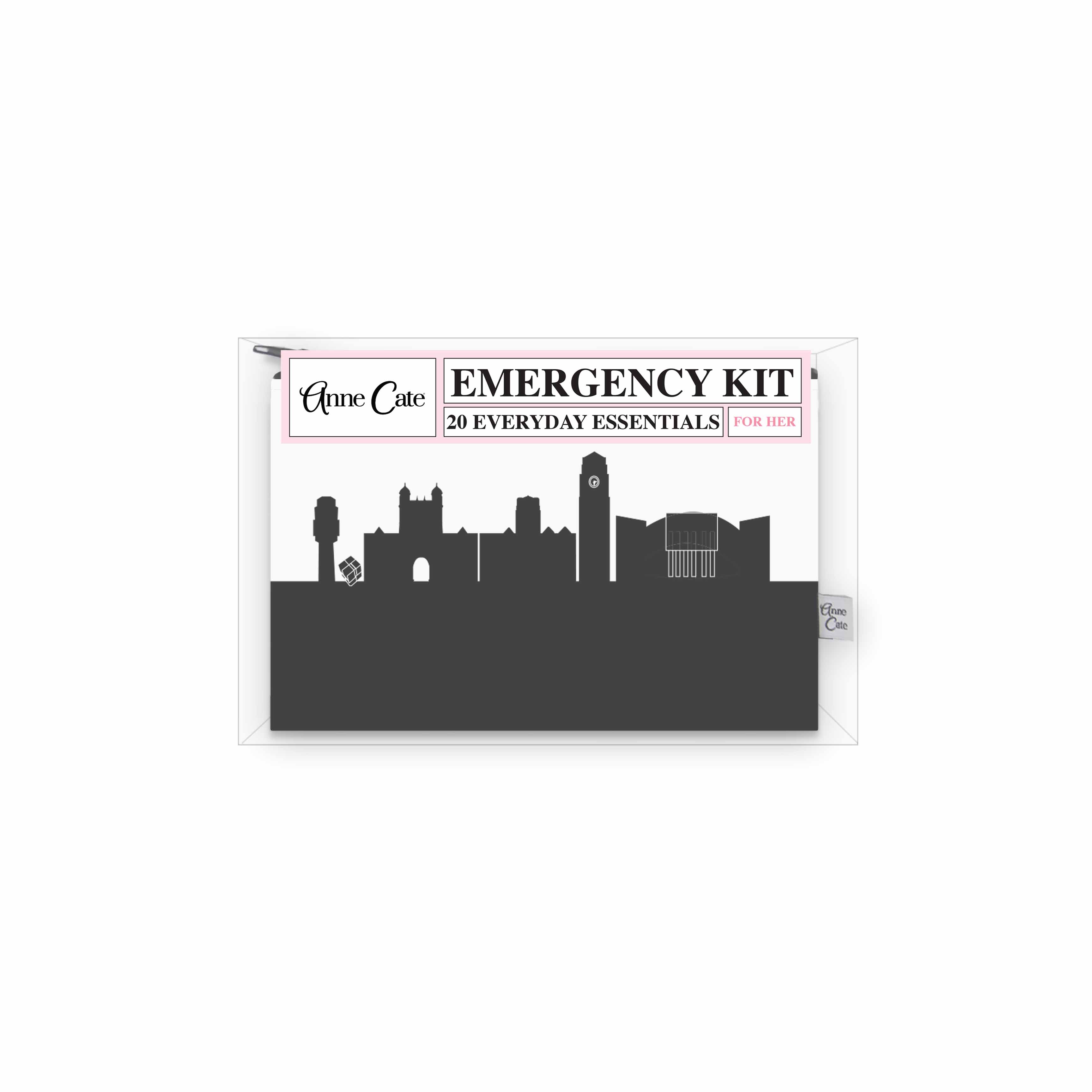 Anne Cate – wholesale Travel set – Skyline Mini Wallet Emergency Kit - For Her3