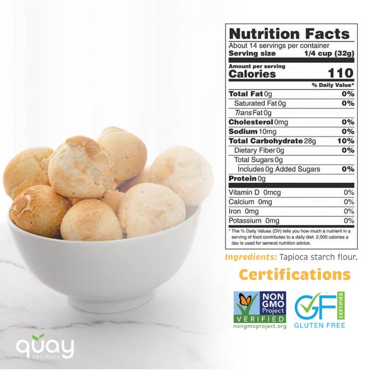 Quay Naturals – Engroshandel Glutenfrit mel – Tapioka Stivelse Mel