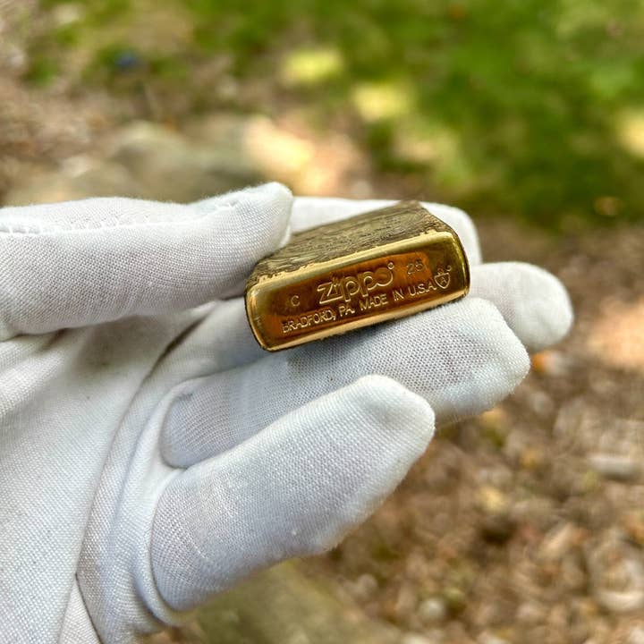 Defcon Supply – wholesale Lighter – John Wick High Table Zippo | Solid Brass Armor Case | Deep Engraved | Made in US2