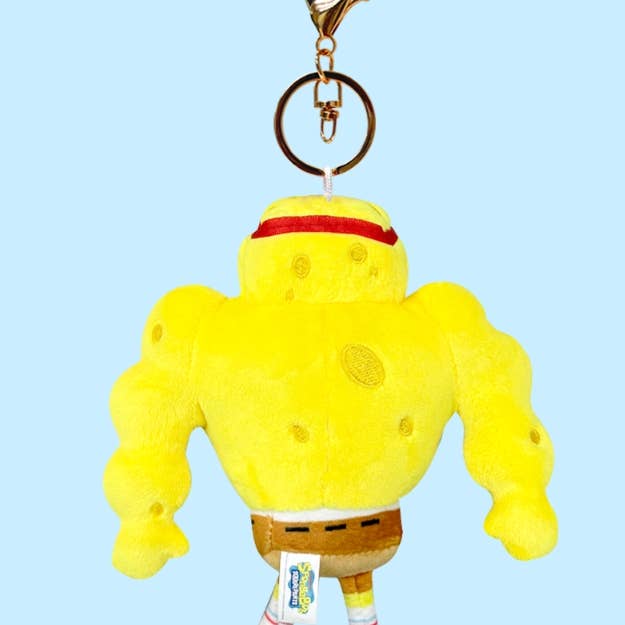 K_Wonderland - Wholesale Keychain - Unisex - SpongeBob & Patrick Plush Keychain Bag Charms Collection
