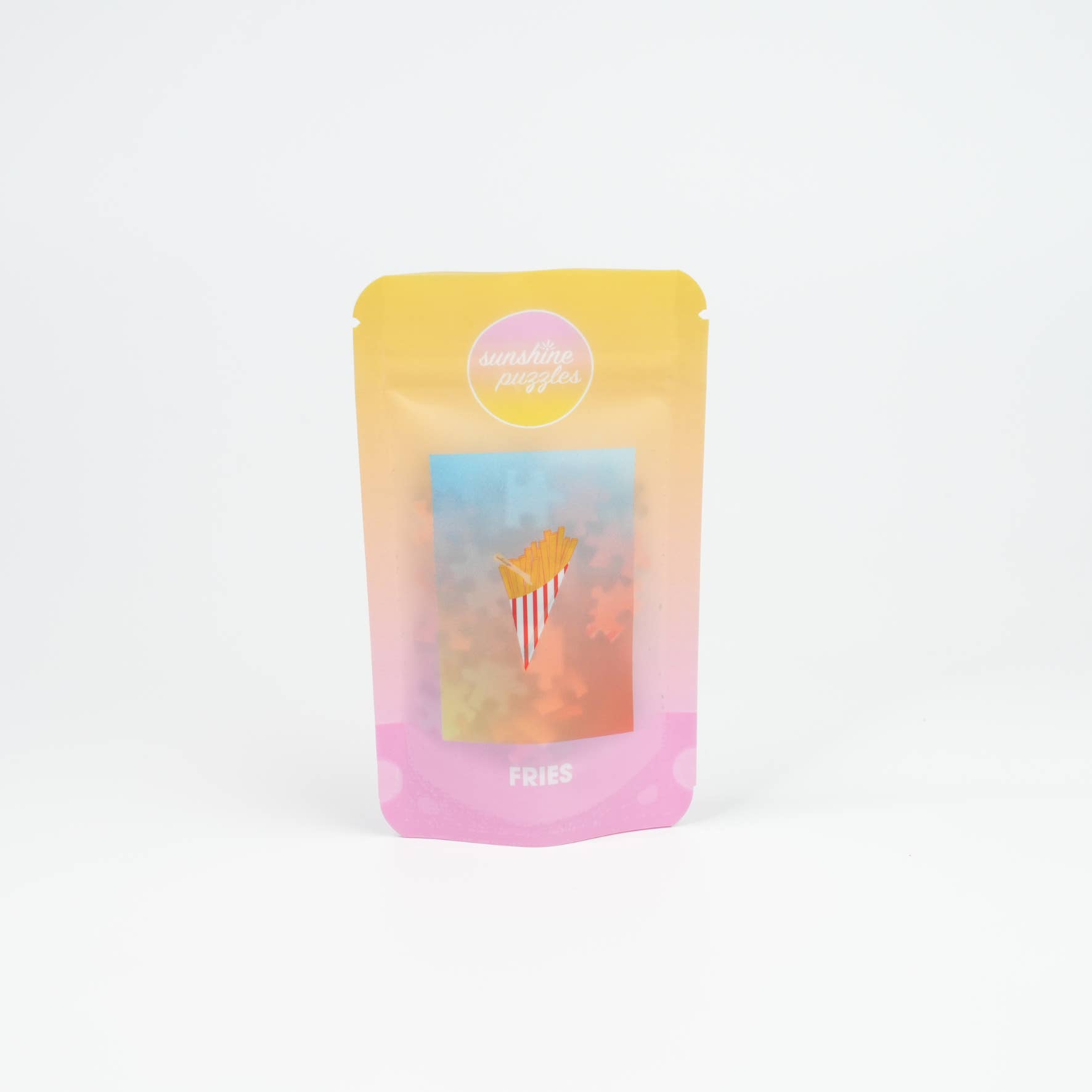 Sunshine Puzzles - Wholesale Puzzle - Adult - FRIES, 99 piece mini puzzle