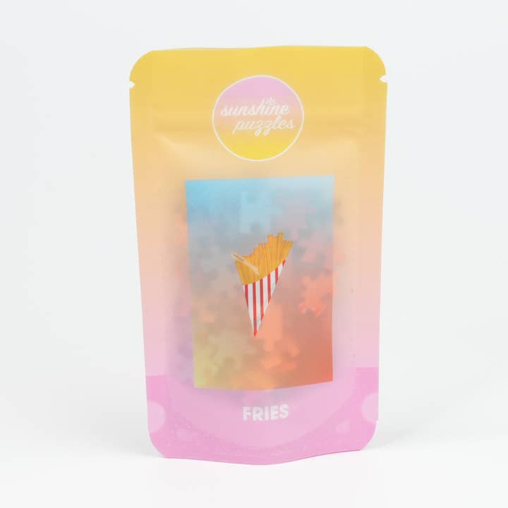Sunshine Puzzles - Wholesale Puzzle - Adult - FRIES, 99 piece mini puzzle0