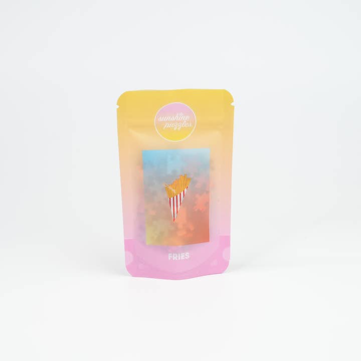 Sunshine Puzzles - Wholesale Puzzle - Adult - FRIES, 99 piece mini puzzle