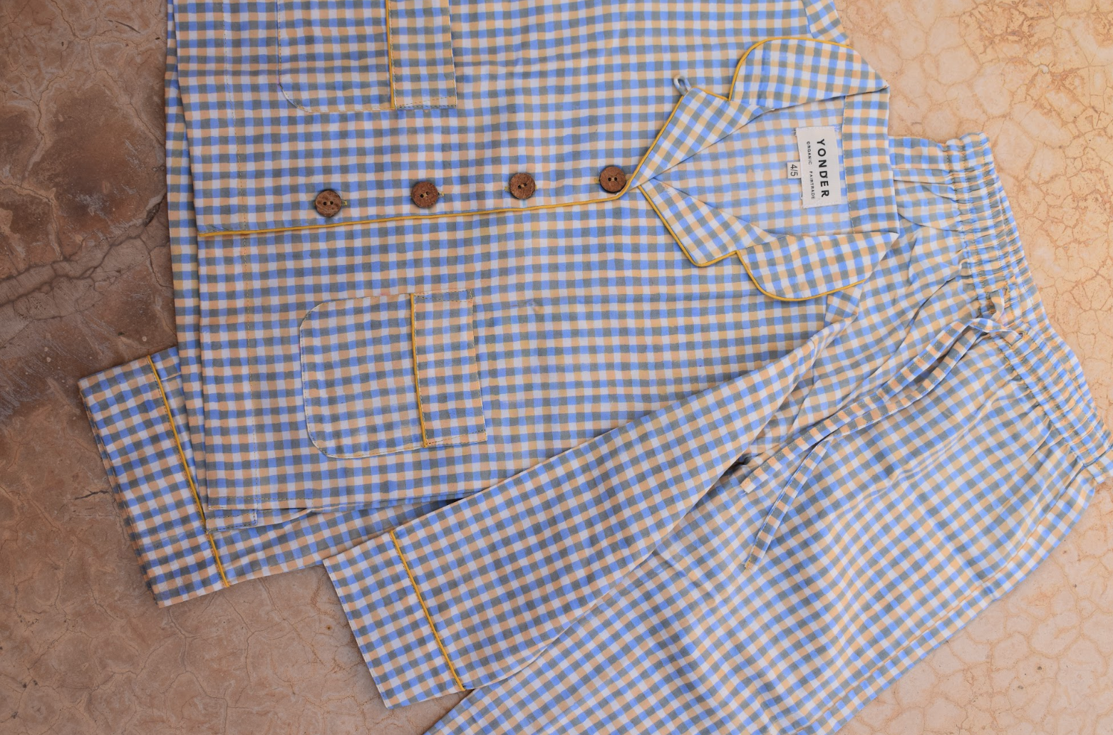 YONDER. - Vendita all'ingrosso Completo pigiama - Bambini - Pigiama Junior in cotone biologico | Bluebell2