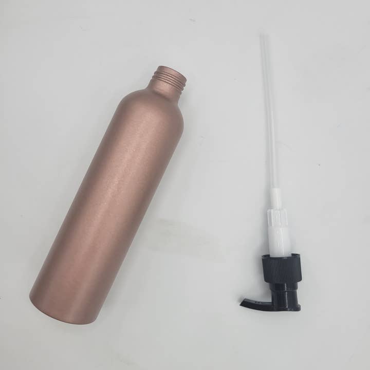 Eloah - Wholesale Hair Conditioner - Pink Aluminum Shampoo/Conditioner/Lotion Bottles