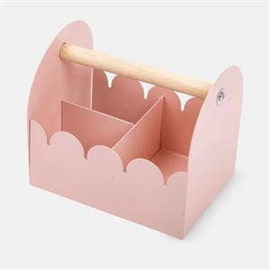 Truu Design - Wholesale Canister - Metal Pink Wiggle Edge Caddy2