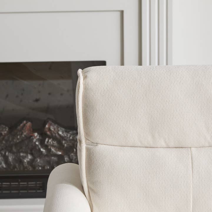 Urban Meuble - Wholesale Sofa - Light beige velvet 2-seater convertible sofa bed, 5-position backrest RIDGEGLEN19