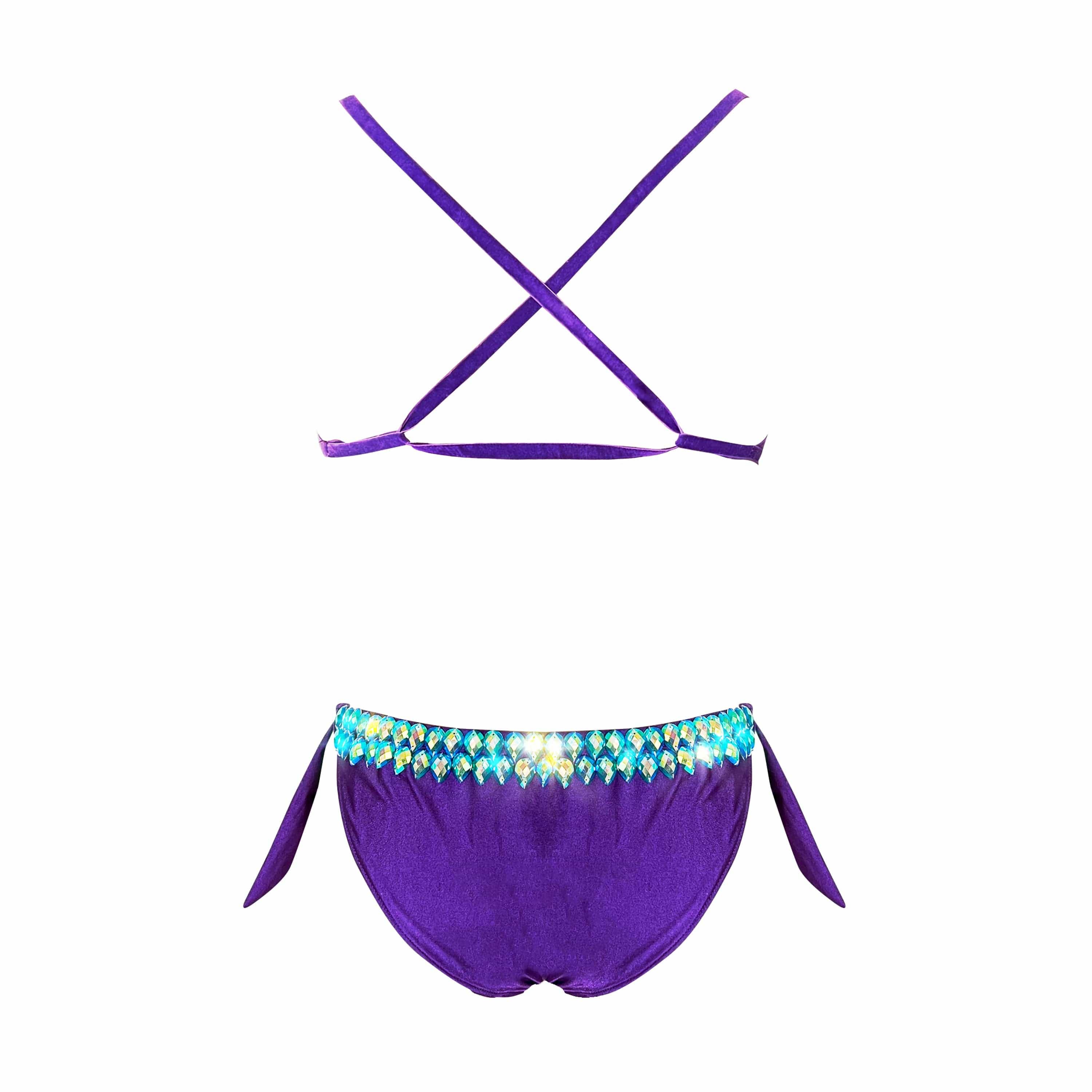 Peacock Royal Blue Green Crystal One Piece Bodysuit for wholesale on Faire1