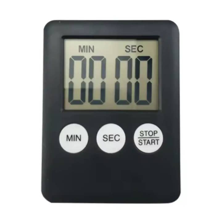 Digital timer with flat battery - Ideal for orthoplasties - black for wholesale by My Podologie