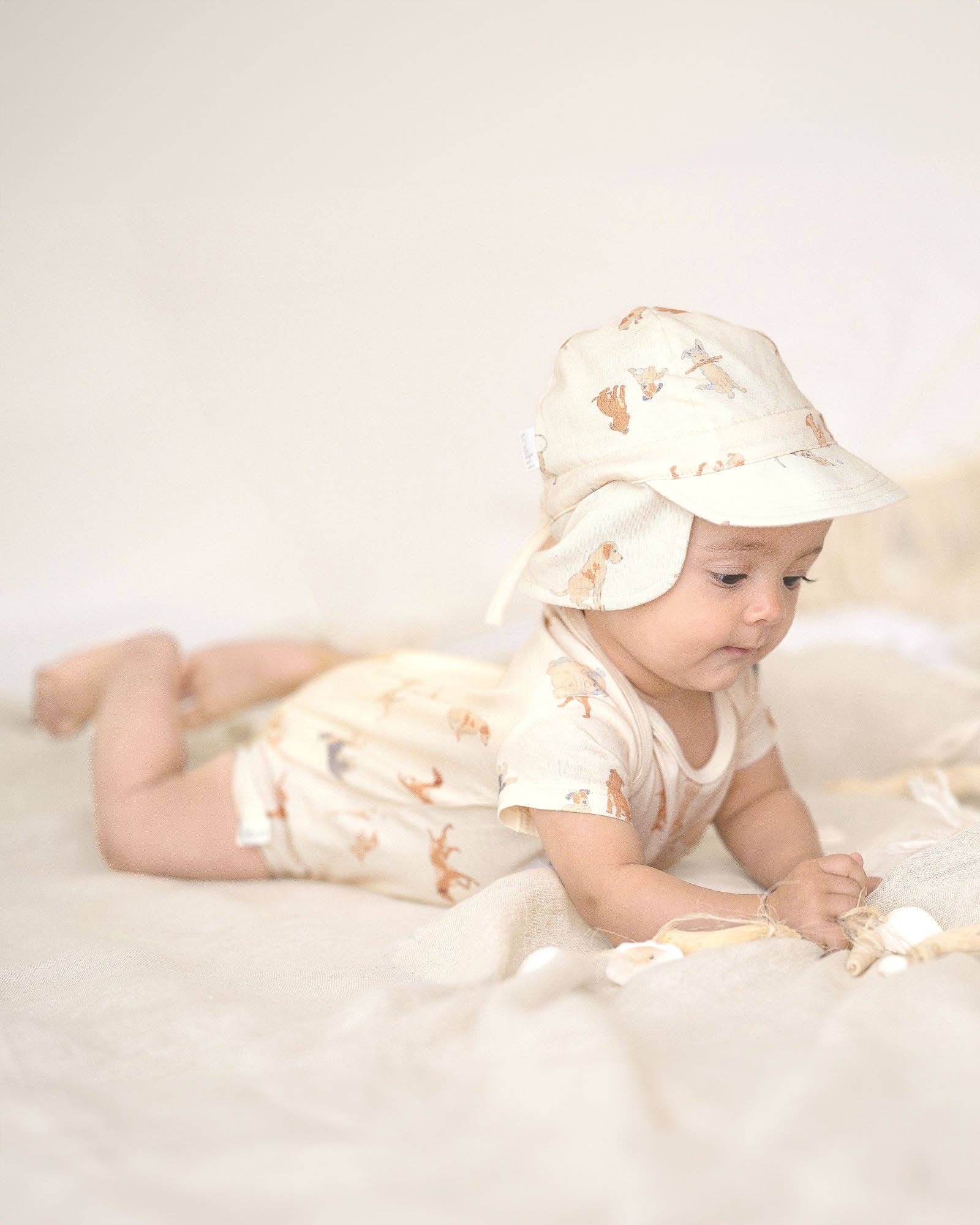 Toshi - Vente Chapeau de soleil – bébé - Casquette à rabat Bambini2