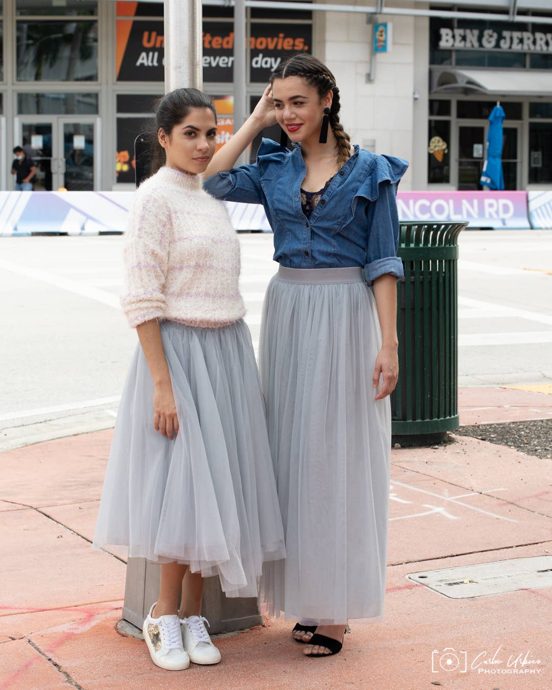 Sylvie Muller - Wholesale Skirt - Women's - Long Light Gray tutu5