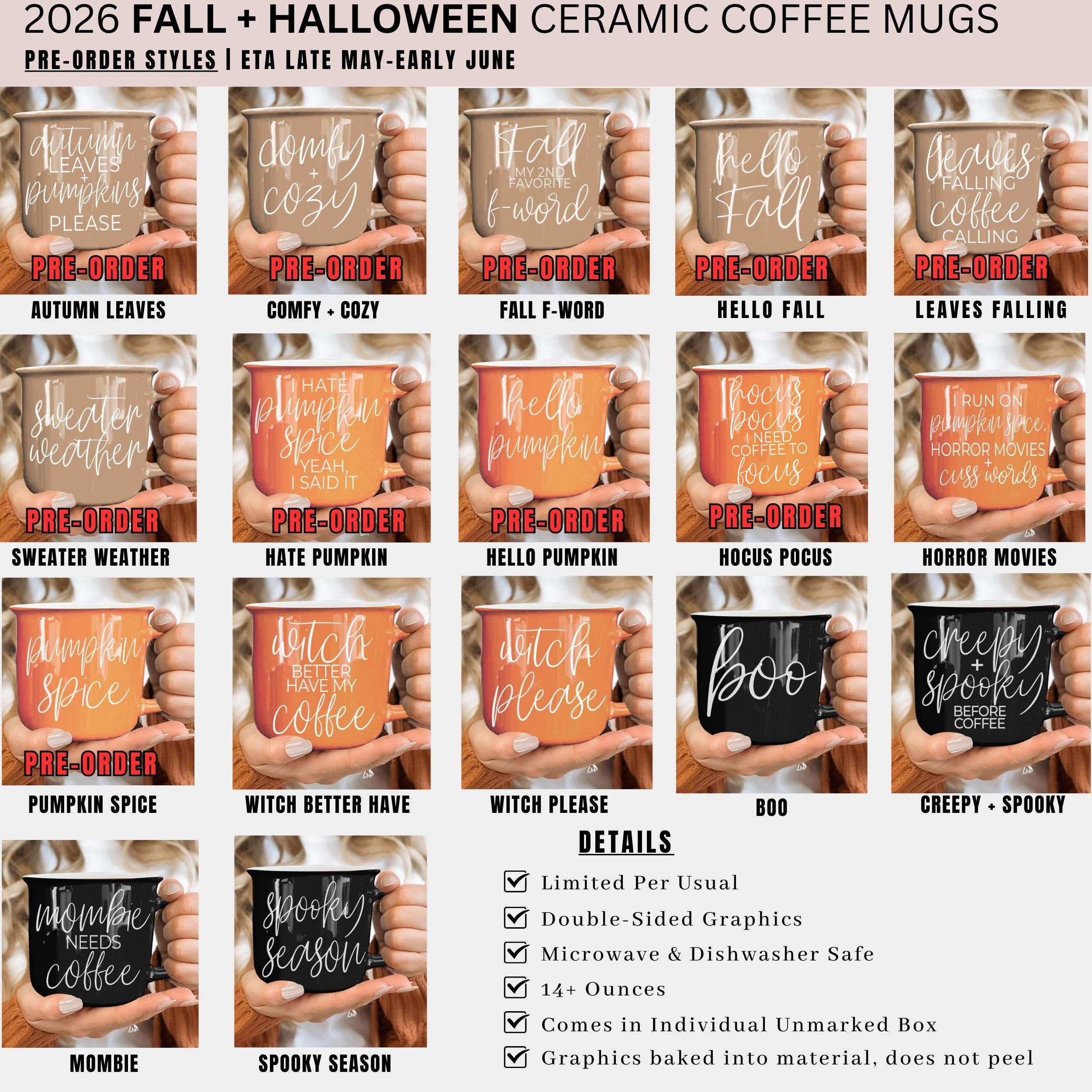 Gia Roma - Wholesale Coffee/Tea Cup - Modern Fall Drinkware & Neutral Coffee Mugs | Autumn Gifts2