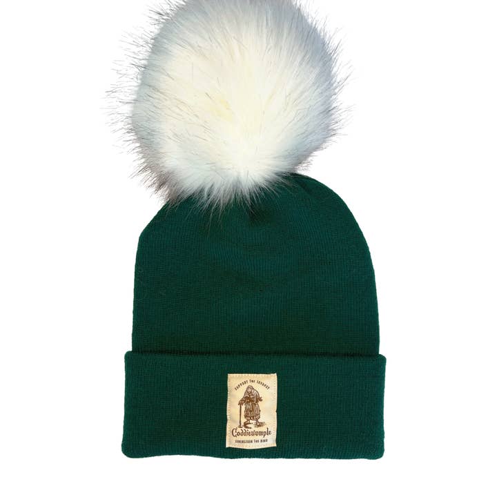 Go Green! Pom Beanie for wholesale by Coddiewomple Co.