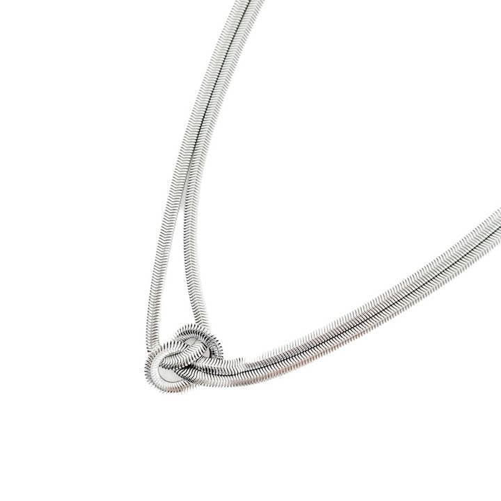 Pretty Simple - Wholesale Link & Chain Necklace - Talia Tied Necklace - WATERPROOF