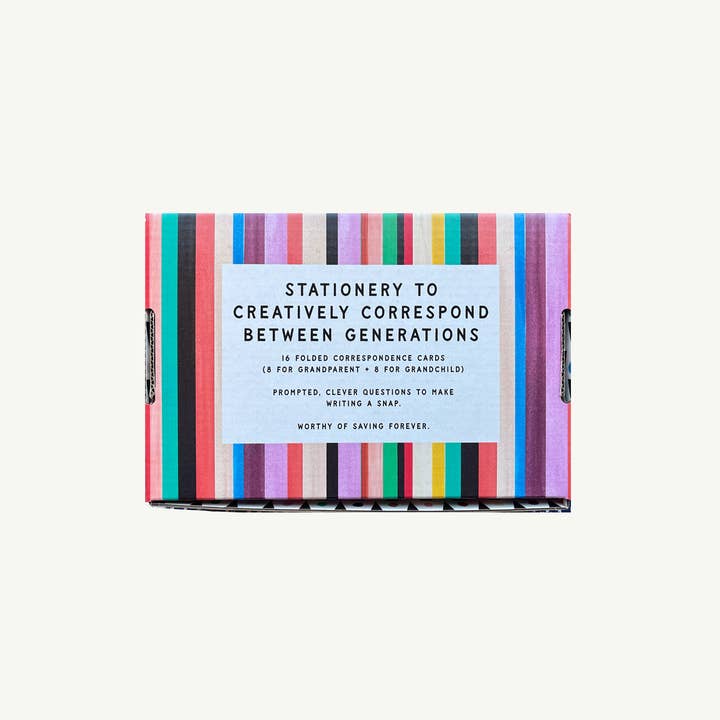 Mr. Boddington's Studio - Wholesale Stationery/Notecard Set - NEWLY IMAGINED Grandparent Pen Pal Kit1