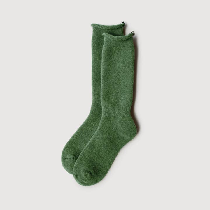 Chaussettes en laine Terry | Sauge pour la vente par sheec socks